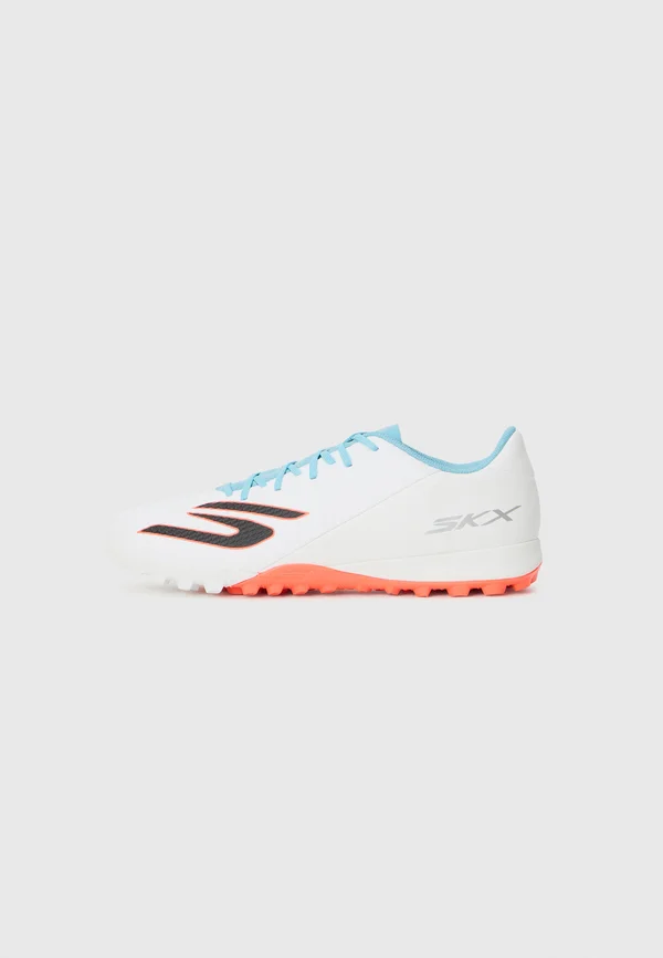 SKX 2 ACADEMY TF - Rasen-Fußballschuhe - white/turquoise/pink