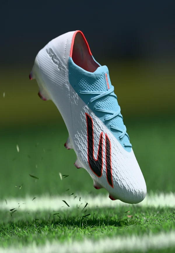 SKX 2 ELITE FG - Rasen-Fußballschuhe - white/turquoise/pink