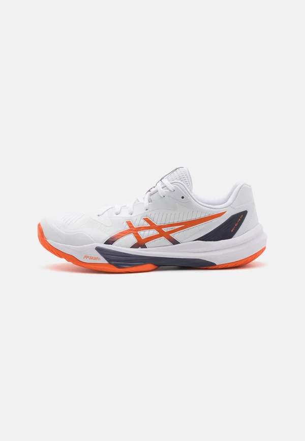 SKY ELITE - Volleyballschuh - white/nova orange