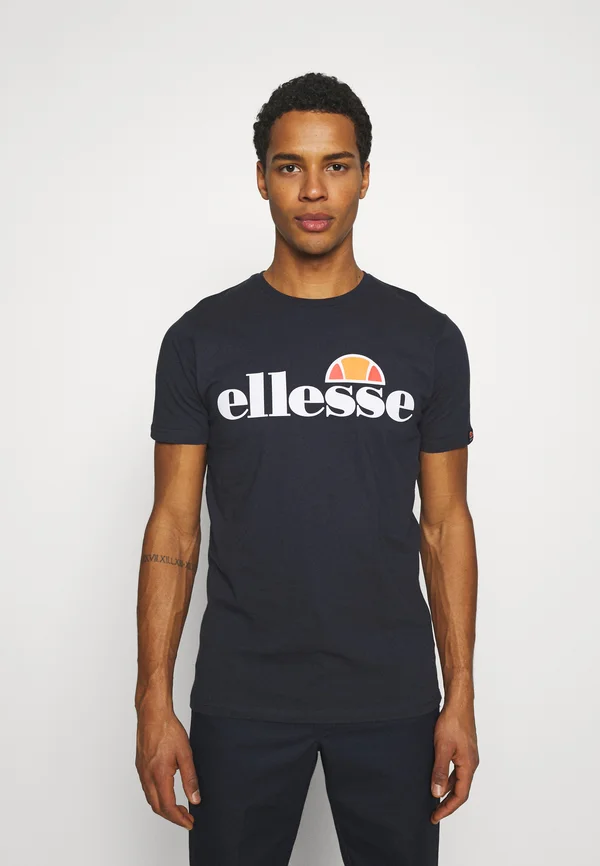 SL PRADO TEE - T-Shirt print - navy