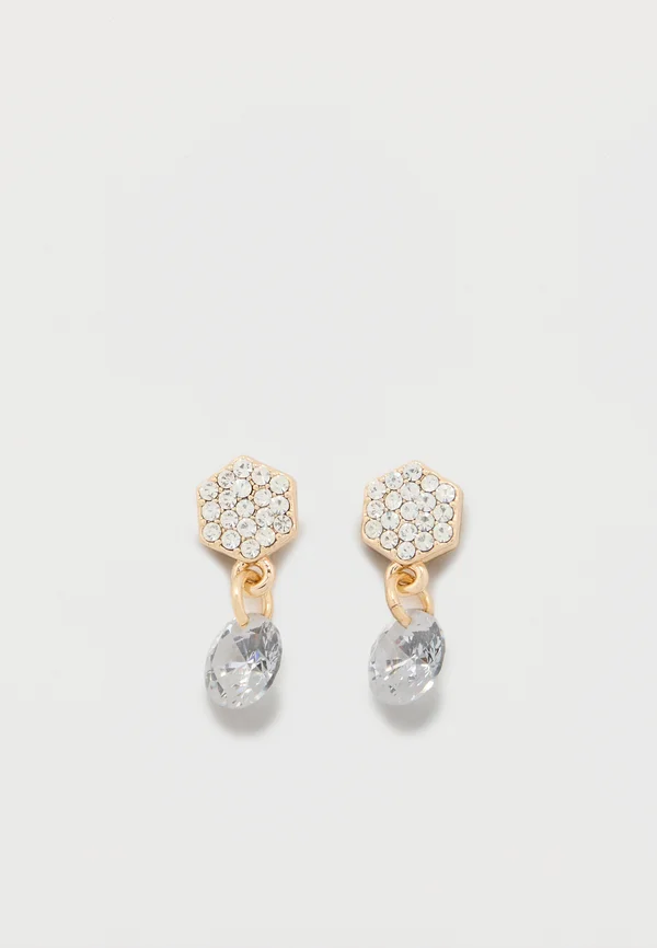 SLANT LOGO DROP - Ohrringe - gold-coloured