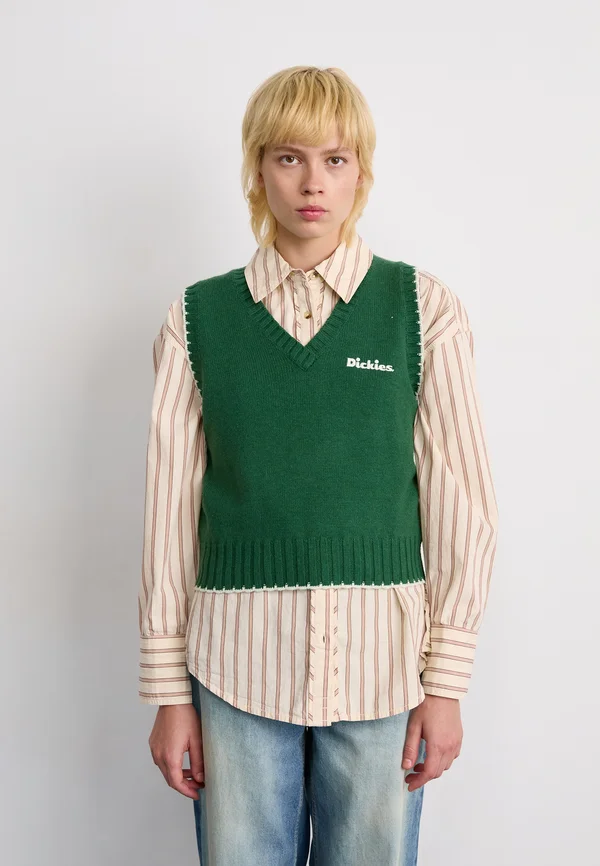 SLAYDEN - Strickpullover - pine needle green