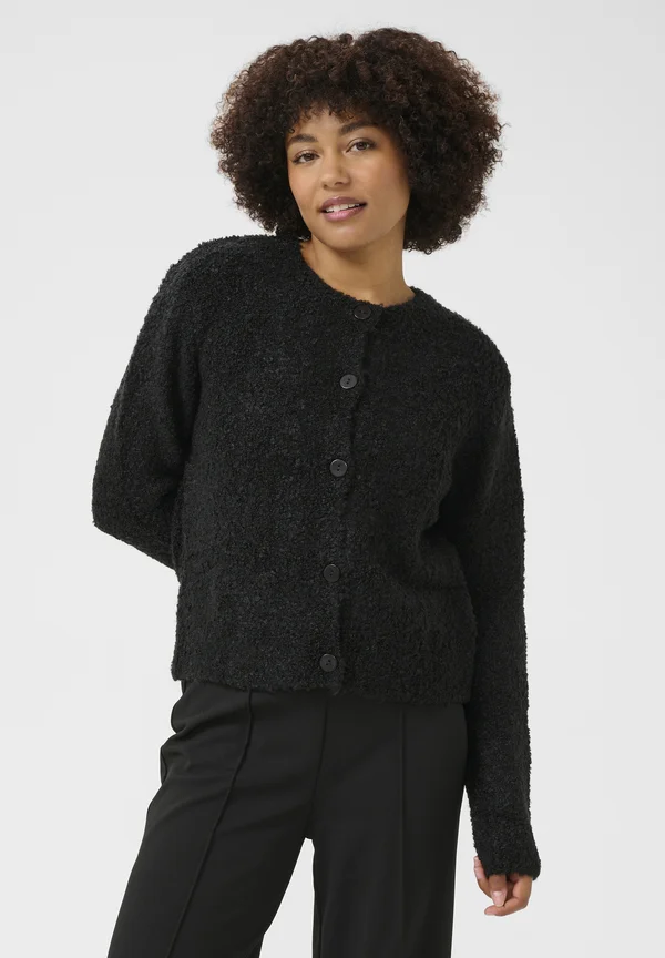 SLBabbette - Strickjacke - black