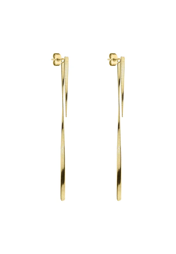 SLEEK - Ohrringe - gold-coloured