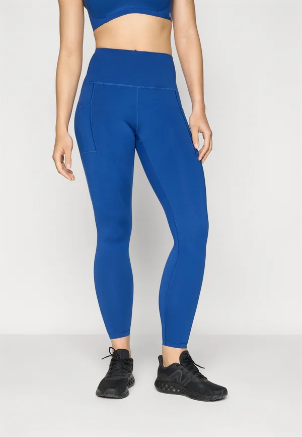SLEEK POCKET HIGH RISE LEGGING - Lauftights - galaxy blue