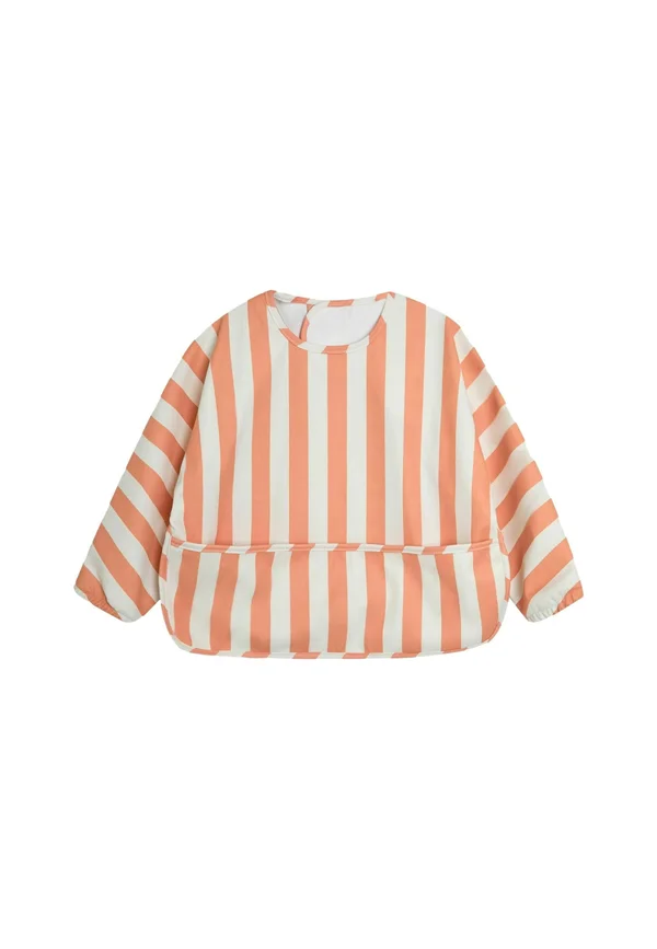 SLEEVED - Lätzchen - orange stripe