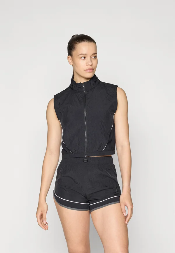 SLEEVELESS JACKET - Weste - black