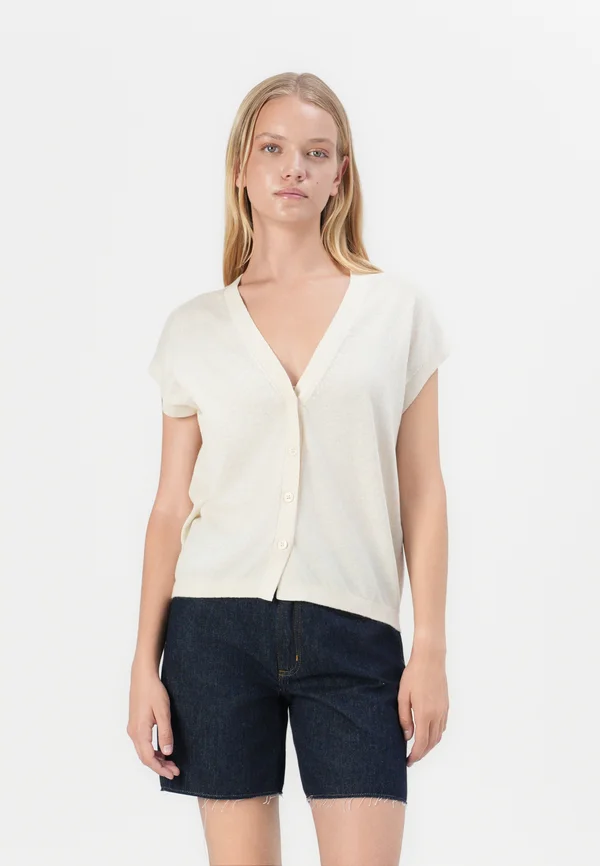 SLFIRA CARDIGAN - Strickjacke - birch