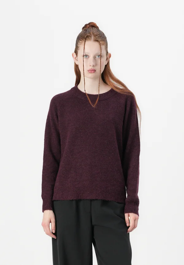 SLFLULU O NECK - Strickpullover - fig