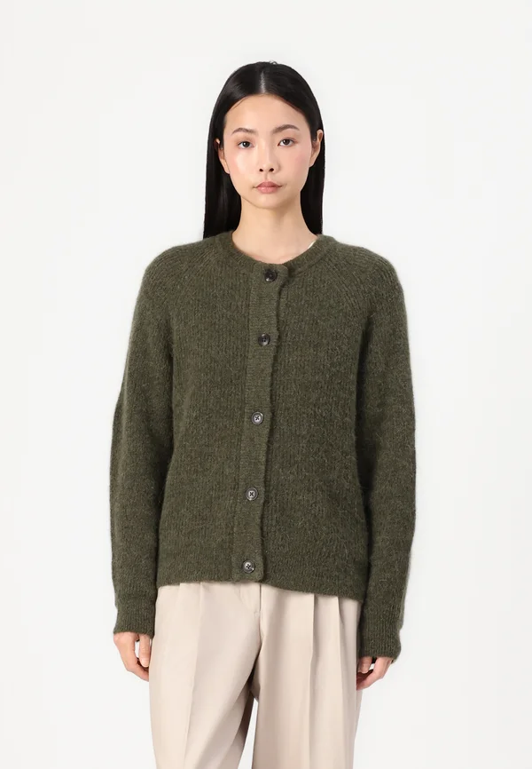 SLFLULU - Strickjacke - kalamata melange