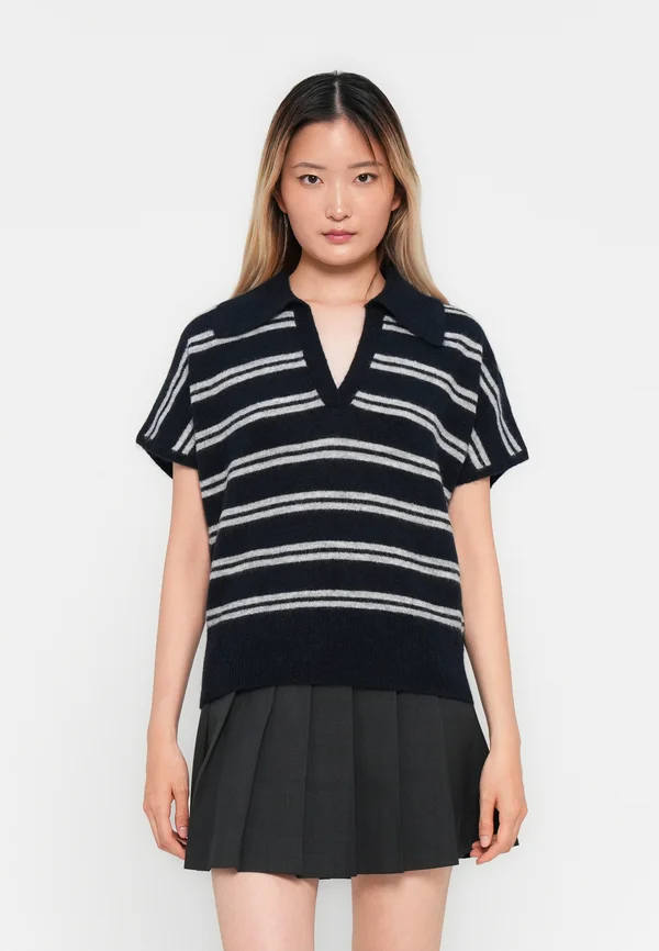 SLFLULU - Strickpullover - dark sapphire