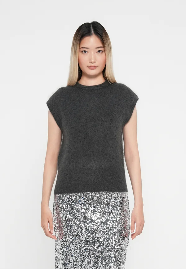 SLFMIRA - Strickpullover - asphalt