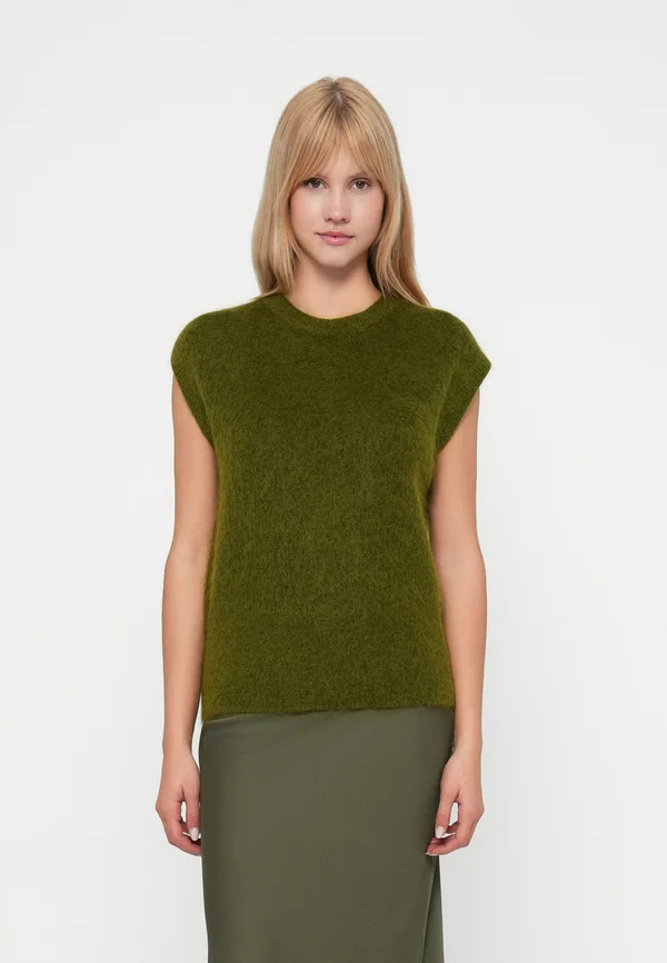 SLFMIRA - Strickpullover - avocado/black core