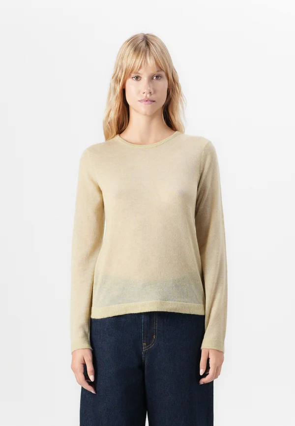 SLFSHIRLEY O NECK - Strickpullover - slate green