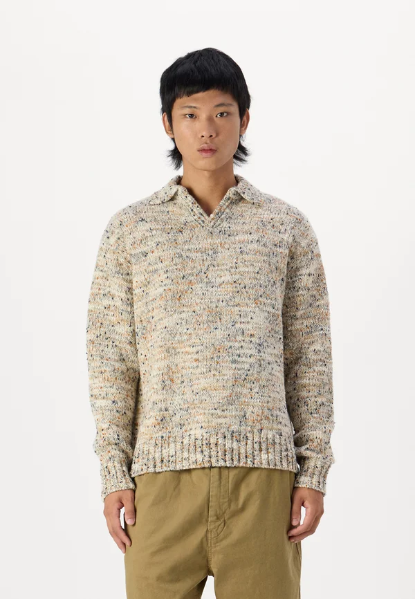 SLHCOLE - Strickpullover - tofu/multi color