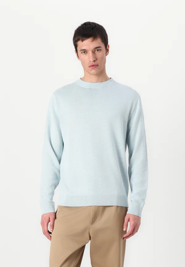 SLHMATTIS SUN CREW NECK - Strickpullover - winter sky