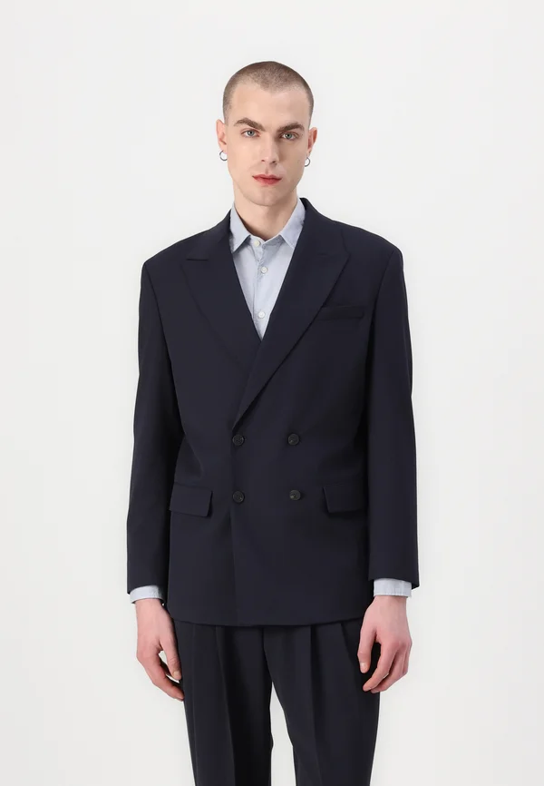 SLHRELAXED LIAM  - Anzugsakko - navy blazer