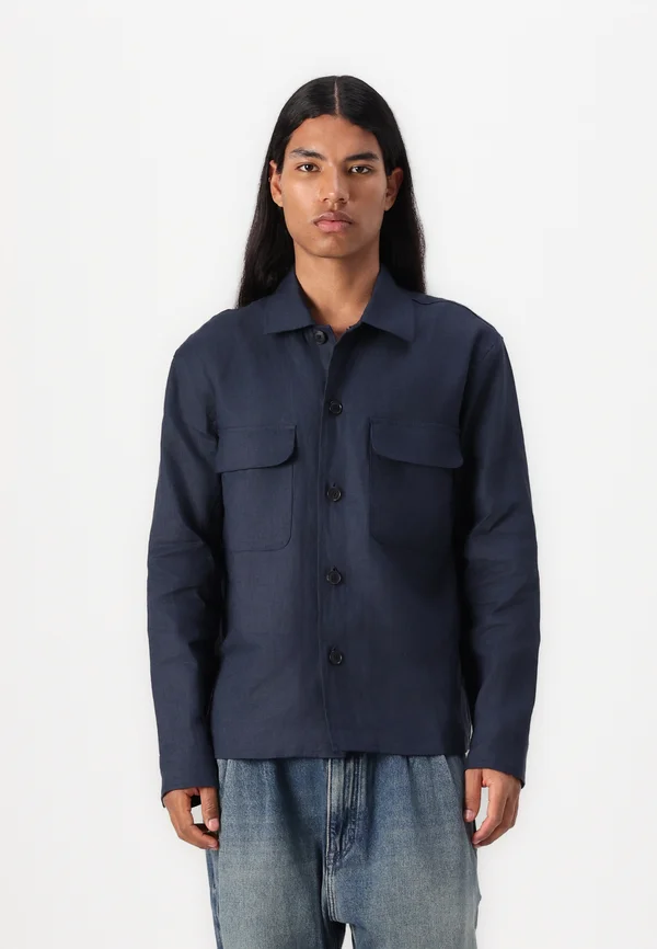 SLHRELAXED WYATT OVERSHIRT - Leichte Jacke - outer space