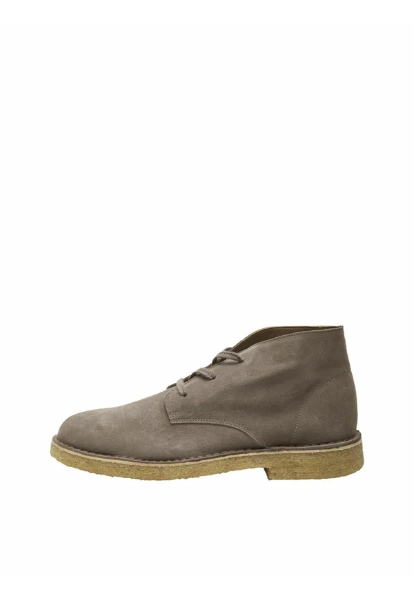 SLHRICCO CHUKKA - Schnürstiefelette - almondine