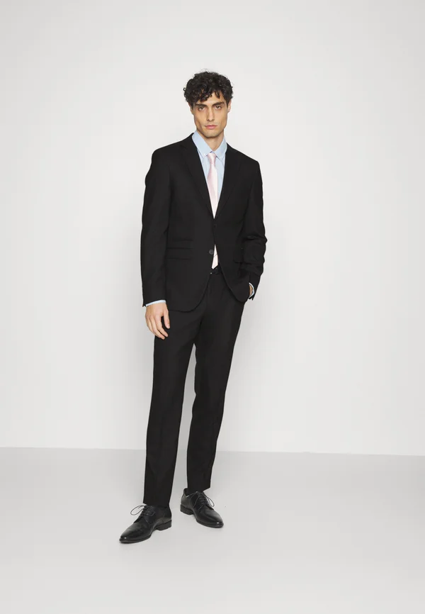 SLHSLIM NEIL SET - Anzug - black