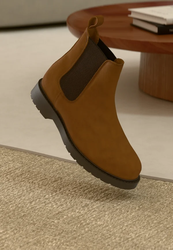 SLHTIM CHELSEA BOOT - Stiefelette - dried herb