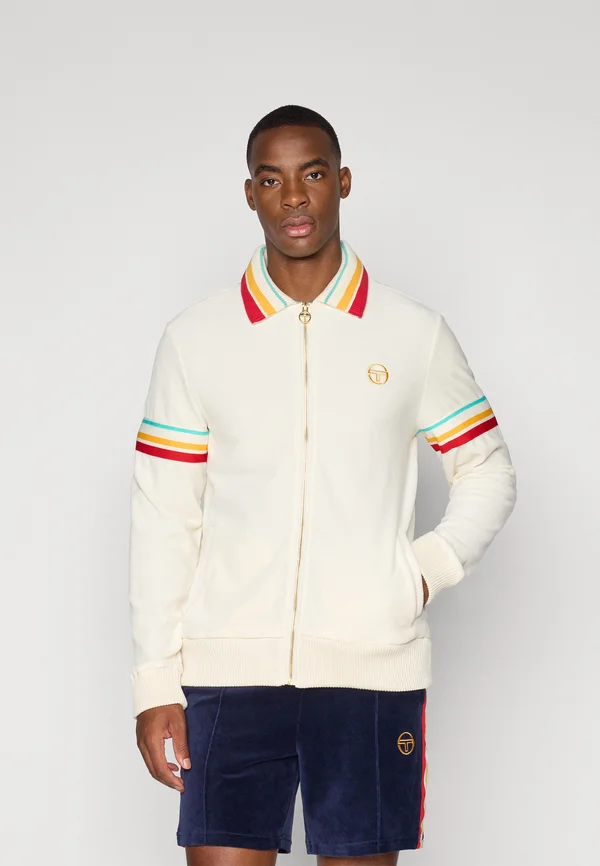SLICE TRACK JACKET - Trainingsjacke - gardenia/gold
