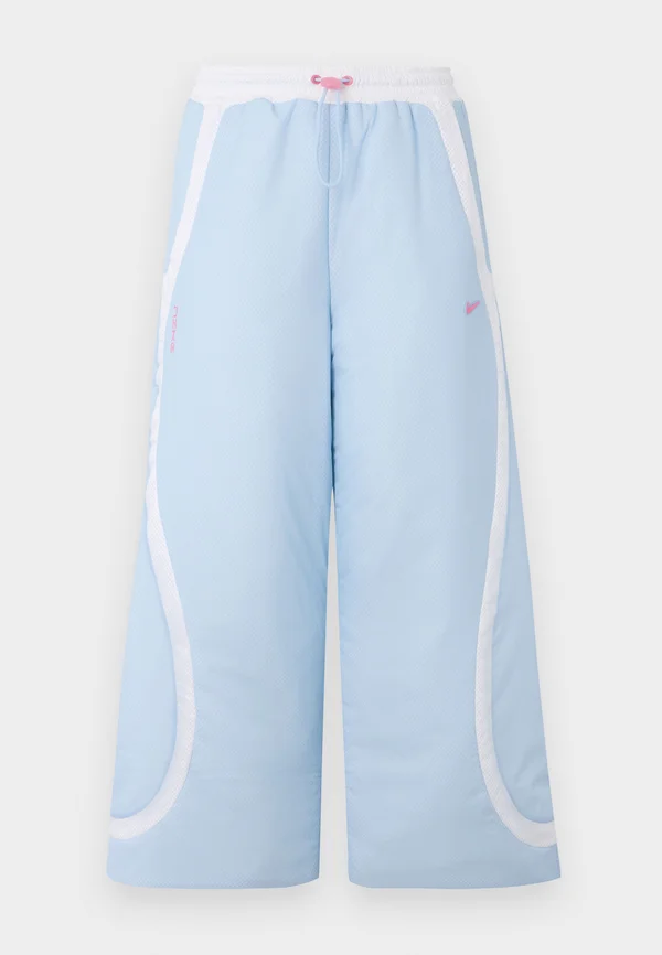 SLICED PANT UNISEX - Stoffhose - psychic blue/white/hyper pink