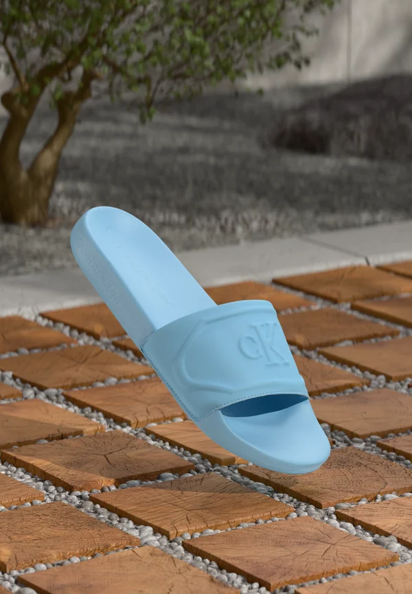 SLIDE - Badesandale - blue danube