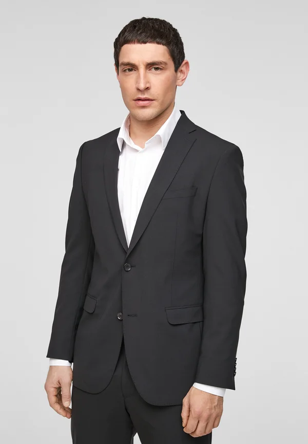 SLIM FIT - Anzugsakko - black