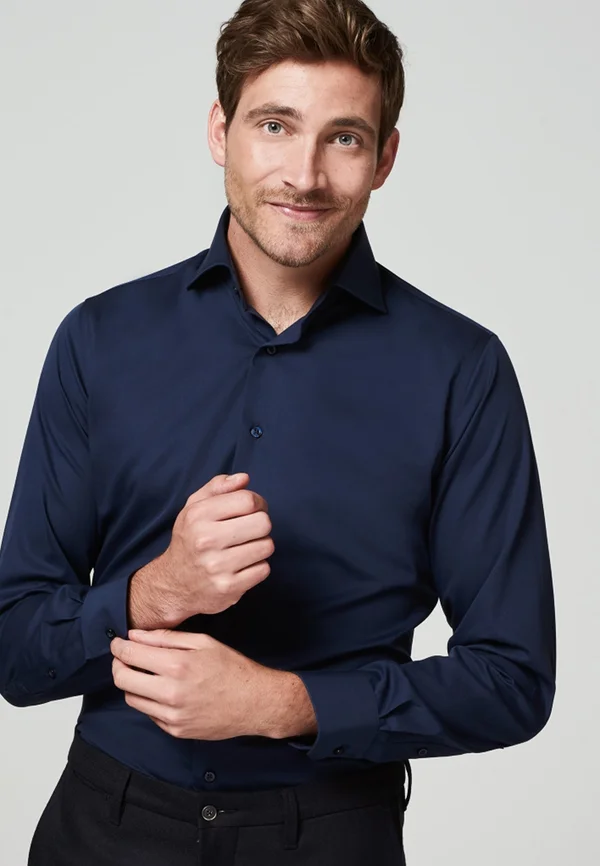 SLIM FIT - Businesshemd - navy