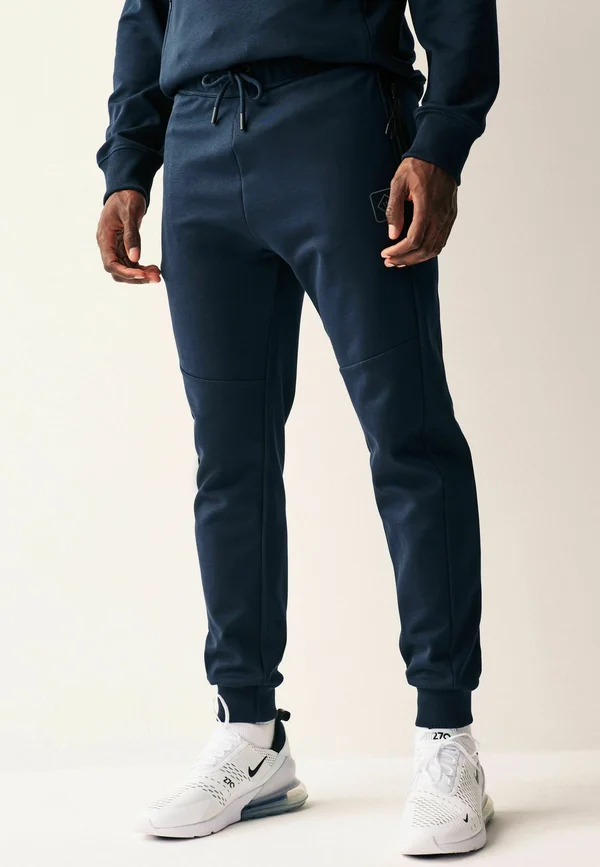 SLIM FIT CUFFED - Jogginghose - navy blue