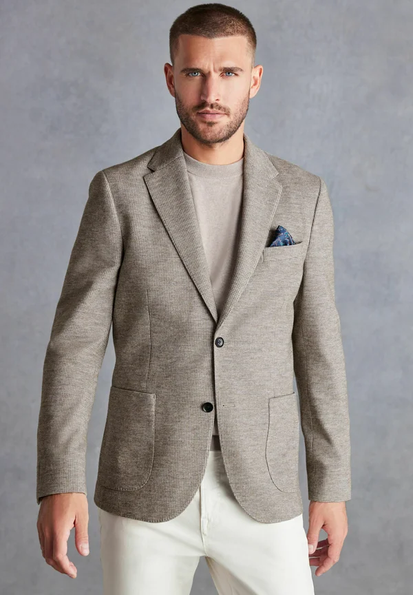 SLIM FIT ITALIAN SIGNATURE TWO BUTTON - Sakko - neutral
