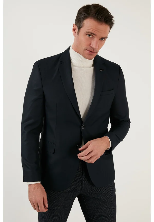 SLIM FIT - Sakko - dark blue