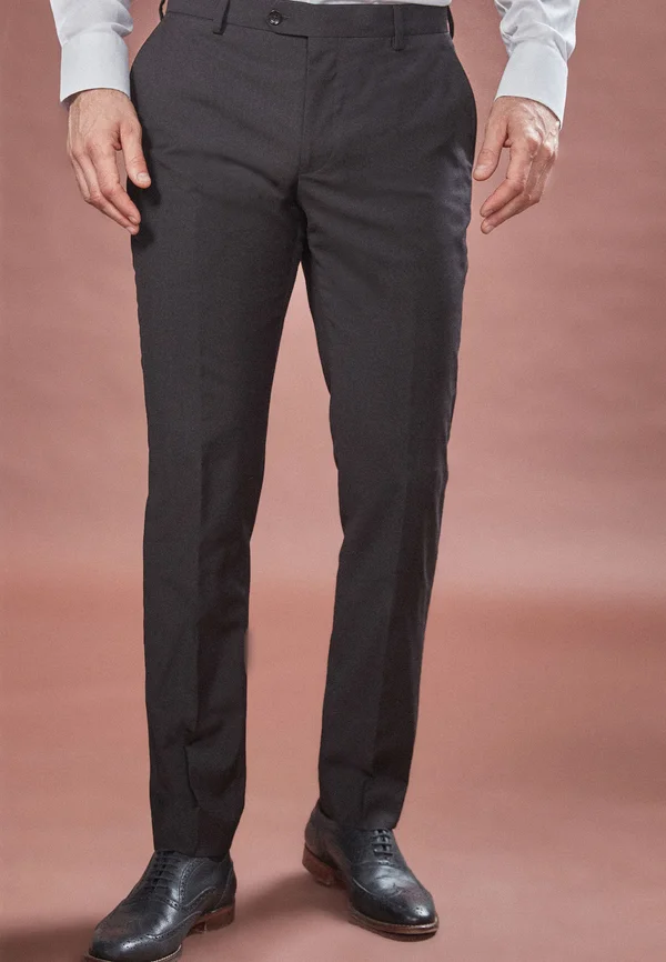 SLIM FIT TOLLEGNO - Anzughose - black