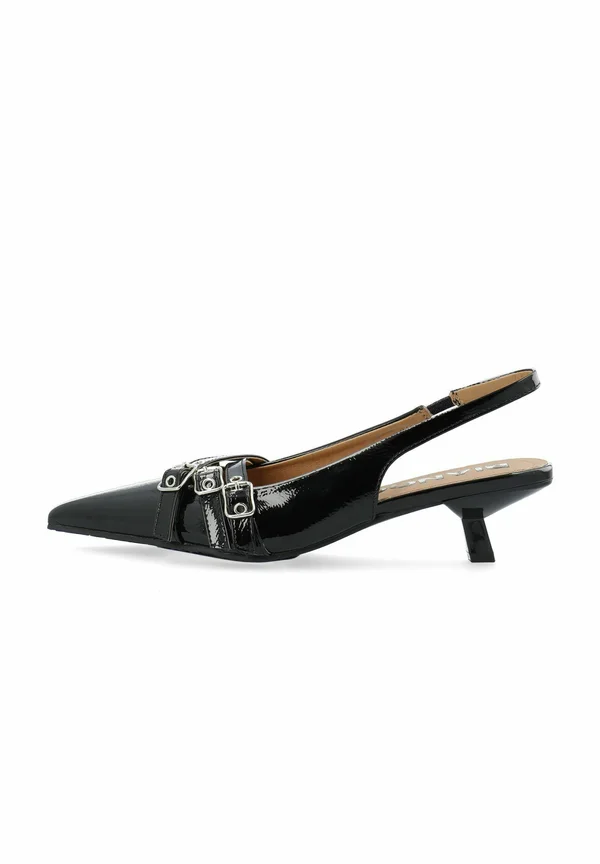 SLINGBACKS  - Pumps - blackpatent