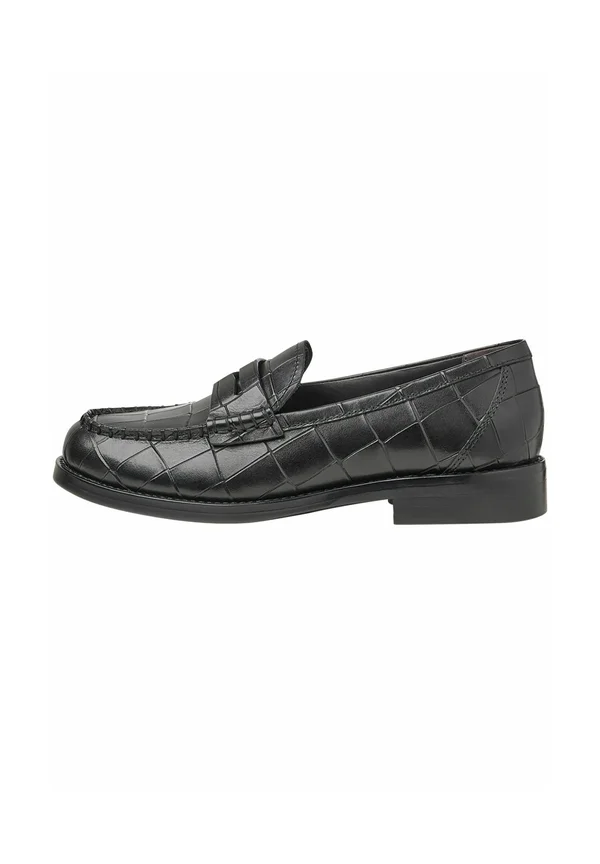 Slipper - black croco