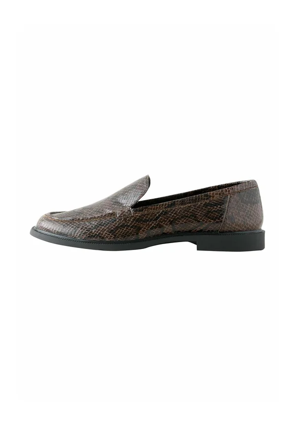 Slipper - chocolate snake print