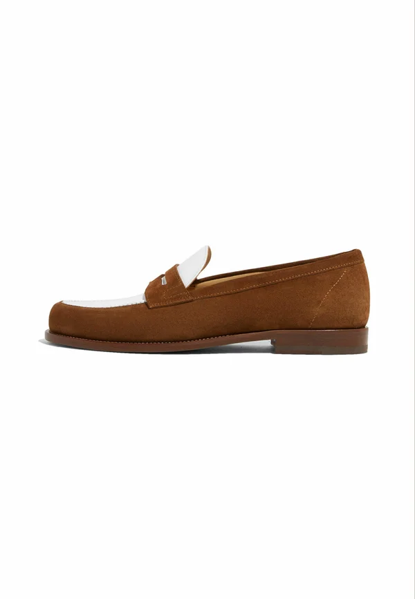 Slipper - cognac - suede
