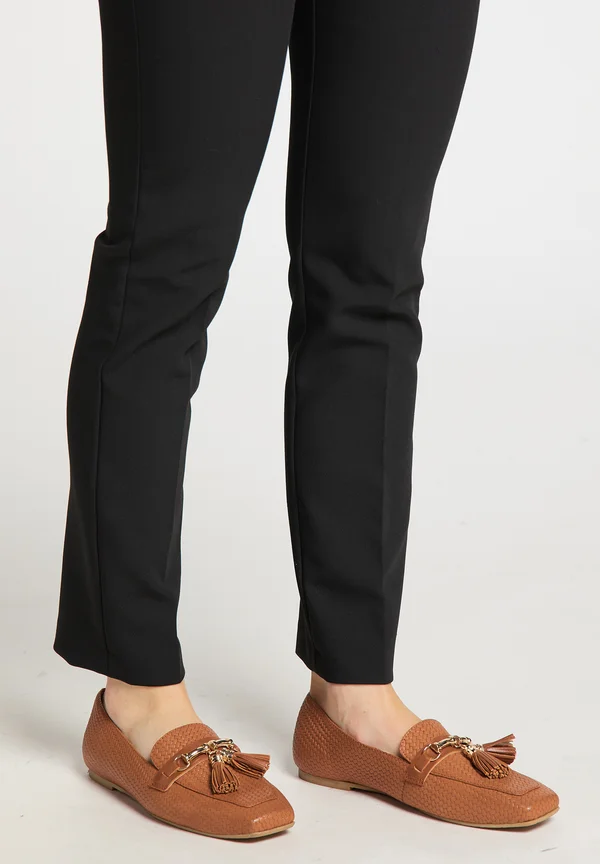 Slipper - cognac