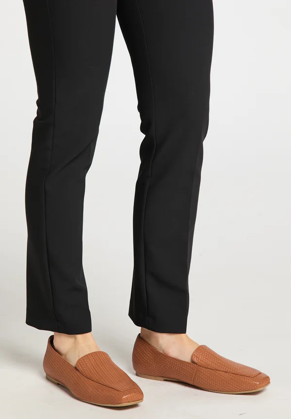 Slipper - cognac