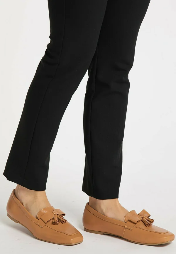 Slipper - cognac