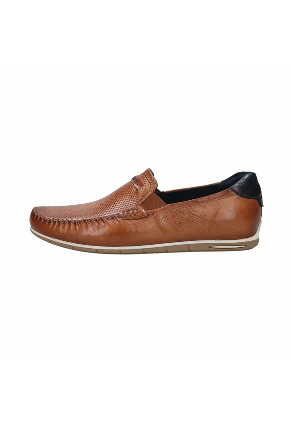Slipper - cognac