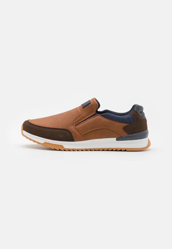 Slipper - cognac