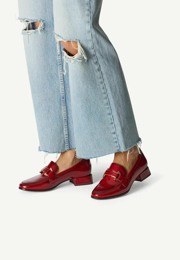 Slipper - dk red