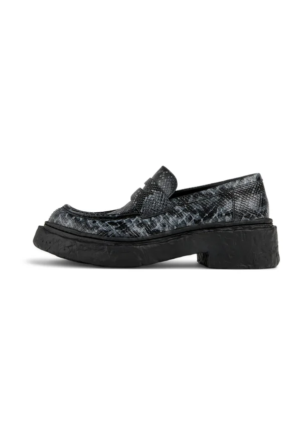 Slipper - grau schwarz