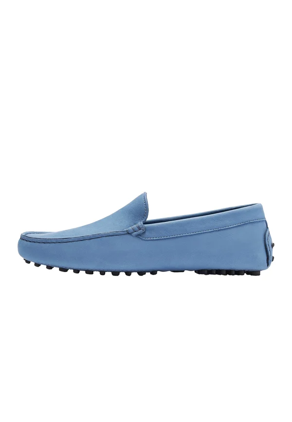 Slipper - light blue  nubuck