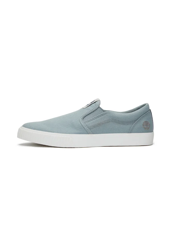 Slipper - medium blue canvas