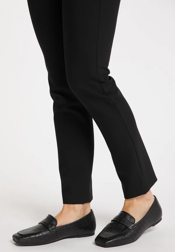 Slipper - schwarz krokodil