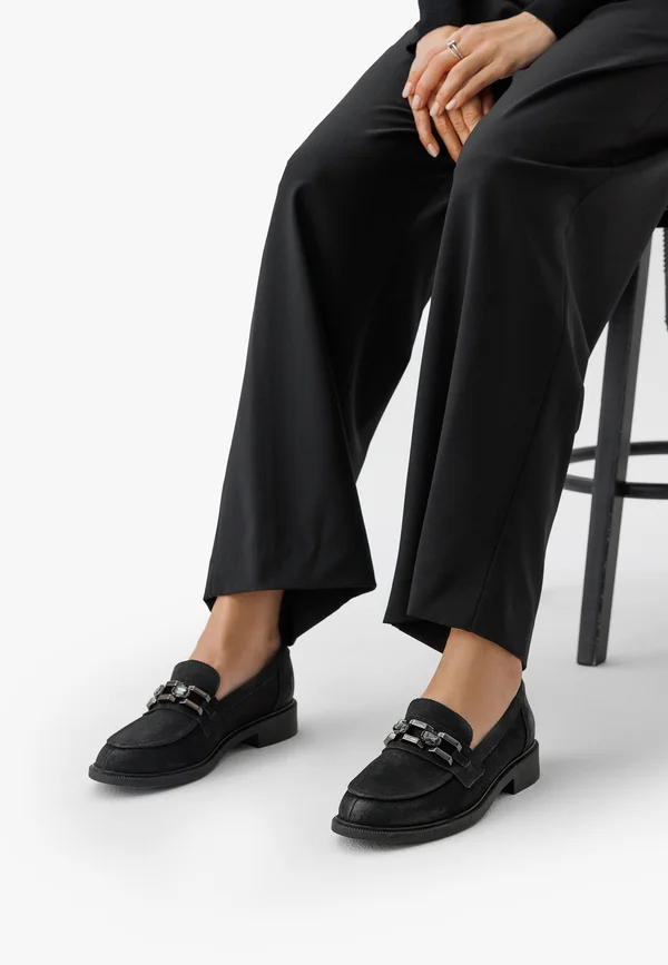 Slipper - schwarz
