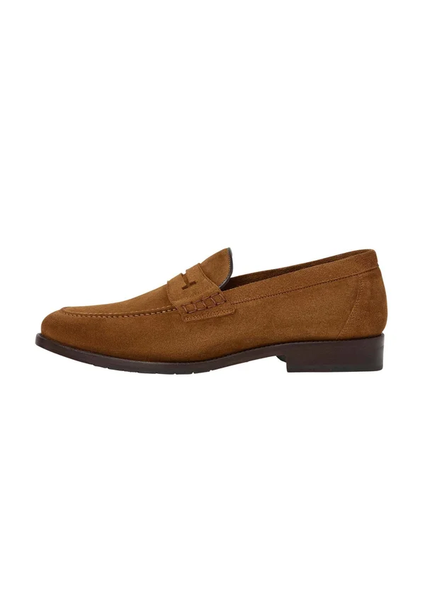 Slipper - tobacco brown